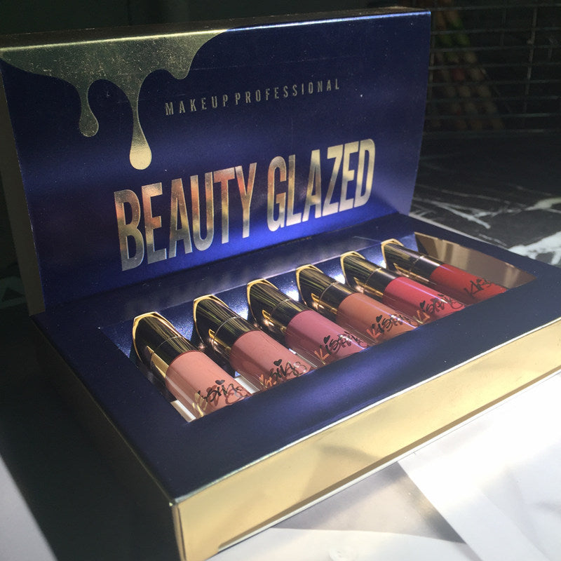 Beauty glazed 6 lipstick set Beauty glazed 6 lipstick set